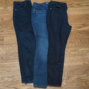 No Boundaries Blue Straight Jeans Versatile Fit